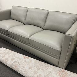Leather Sofa And Loveseat 2 Set 