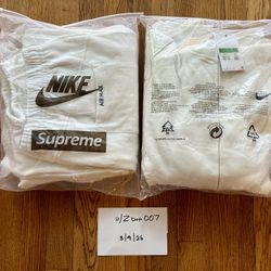 Supreme Collab Zip Hoodie/pants Set - XL