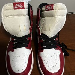 Red and White Nike Air size 11