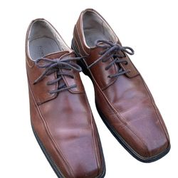 Florsheim Brown Leather Men’s Oxford Shoes Size 8.5D #11256-200