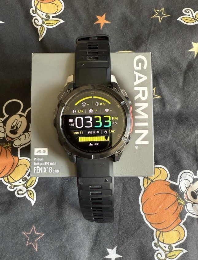 German Fenix 8 15mm Amoled GPS