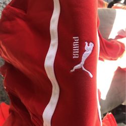 Puma large Red Sweat Suit