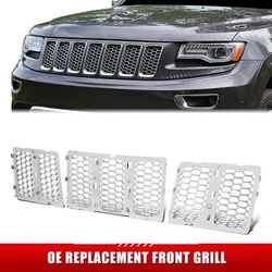 2014 to 2016 Jeep Grand Cherokee Chrome Honeycomb Grille