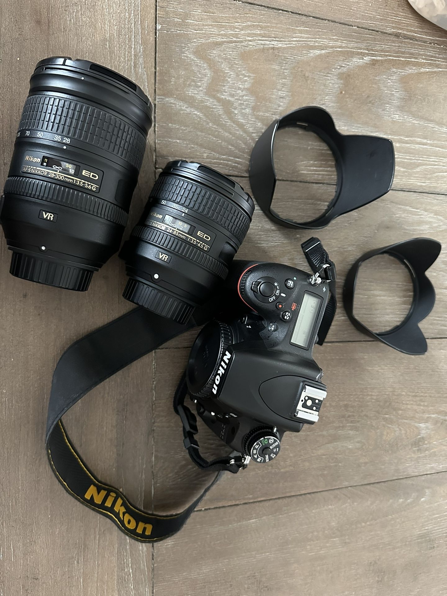 Nikon D750 DSLR Camera With 2 Lens