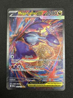 Mega Latias ex 181/132 Me01: Mega Evolution Special Illustration Rare NM
