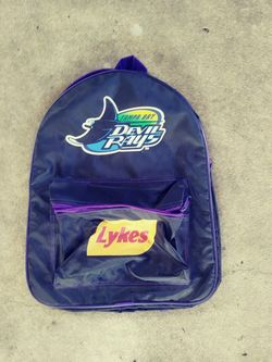 Tampa Bay Devil Rays Kids Backpack Lykes