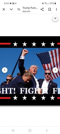 Trump Fight Flag