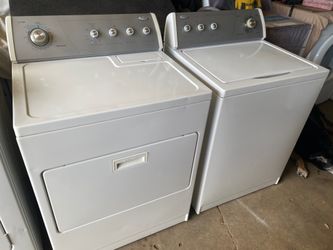 Whirlpool Washer And dryer