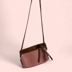 Pink Leather Purse