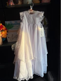 Ropon De Bautizo/Christening Gown