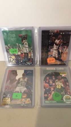 4 Shawn Kemp cards