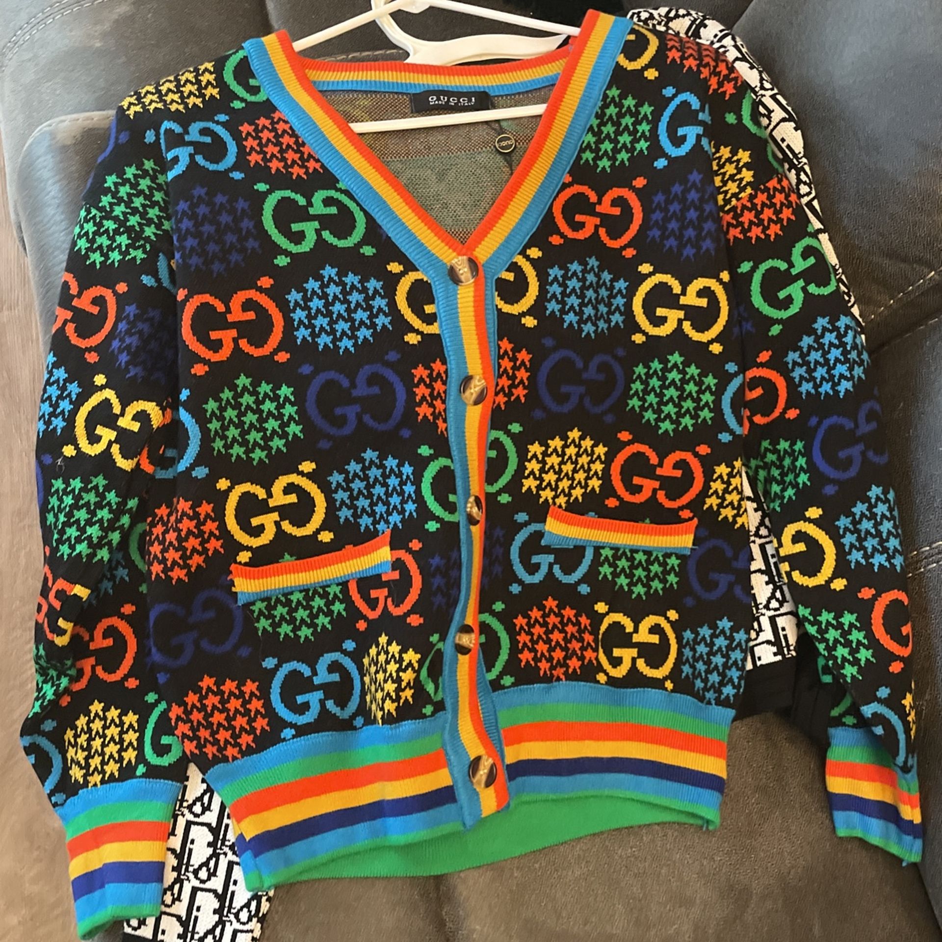 GG Limited addition Psicodelic cardigan unisex