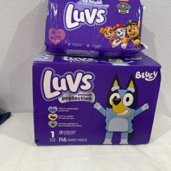 Pañales  Luvs 