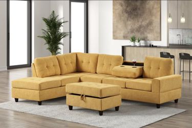 Sectional sofa with ottoman on sale for: