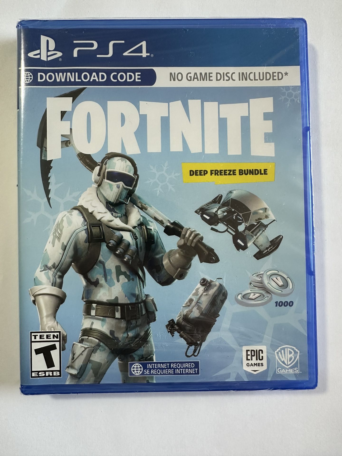 Fortnite Deep Freeze Bundle PS4 - New Download Code