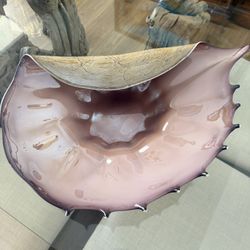 Gorgeous Folded Glass Bowel