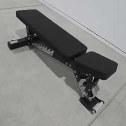 Vesta Ab3000 Adjustable Bench | Flat And Incline | Commercial Grade | Heavy-Duty | Rated For 1000lbs