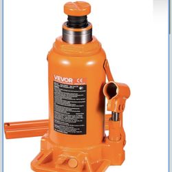 VEVOR Hydraulic Bottle Jack, 20 Ton/44092 LBS All Welded Bottle Jack, 7.5-14 inch Lifting Range, with 3-Section Long Handle