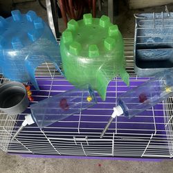 Guinea Pig Cage And Accessories 