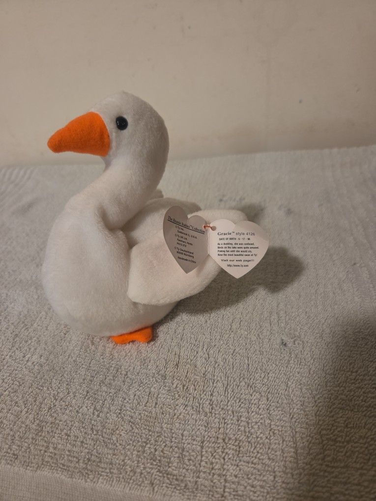 RARE 1996 GRACIE STYLE 4126 Beanie Baby