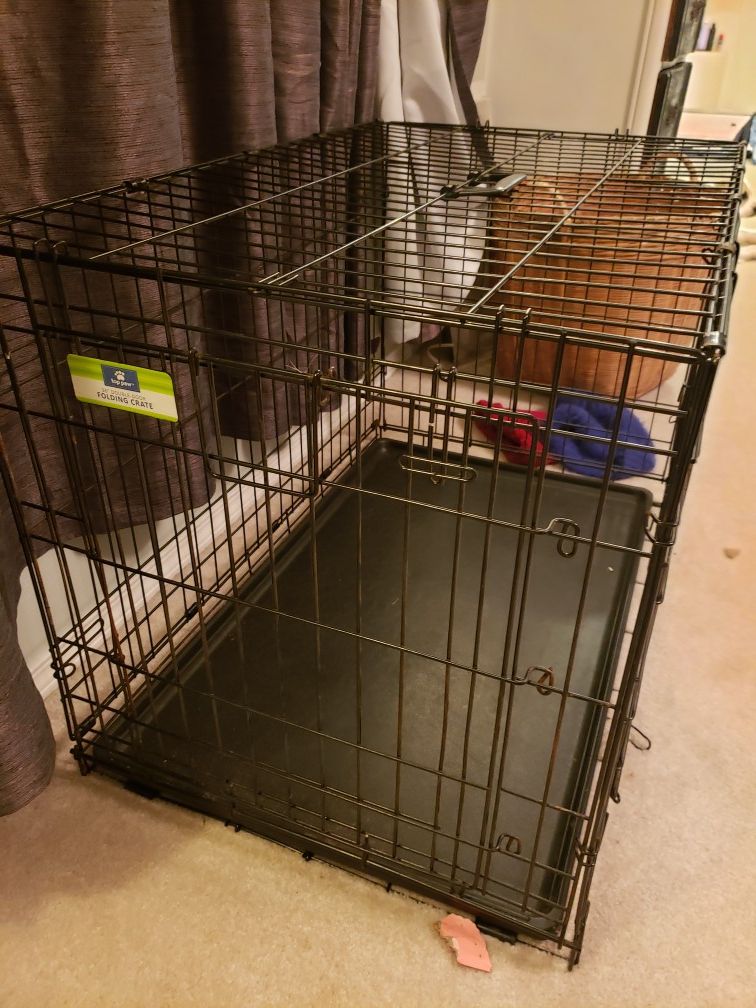 Large dog wire crate 36'