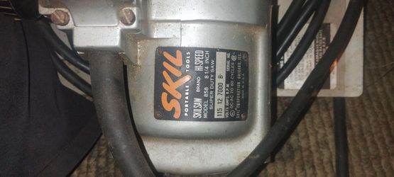 Skil model 858            8 1/2-in super duty circular saw