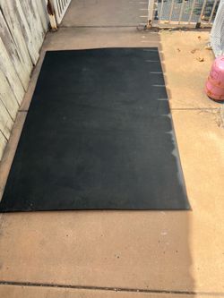Large heavy duty workout mat