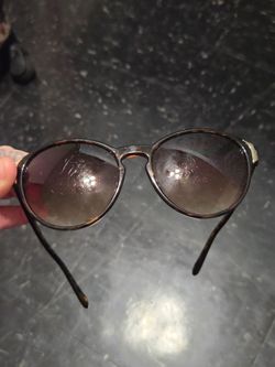 Tortoise Shell Round Sunglasses