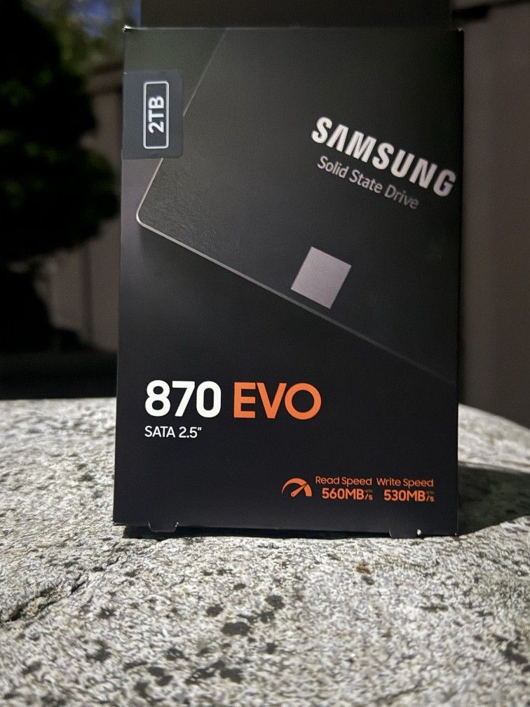 Brand New Samsung 2TB 870 EVO SATA 2.5" SSD