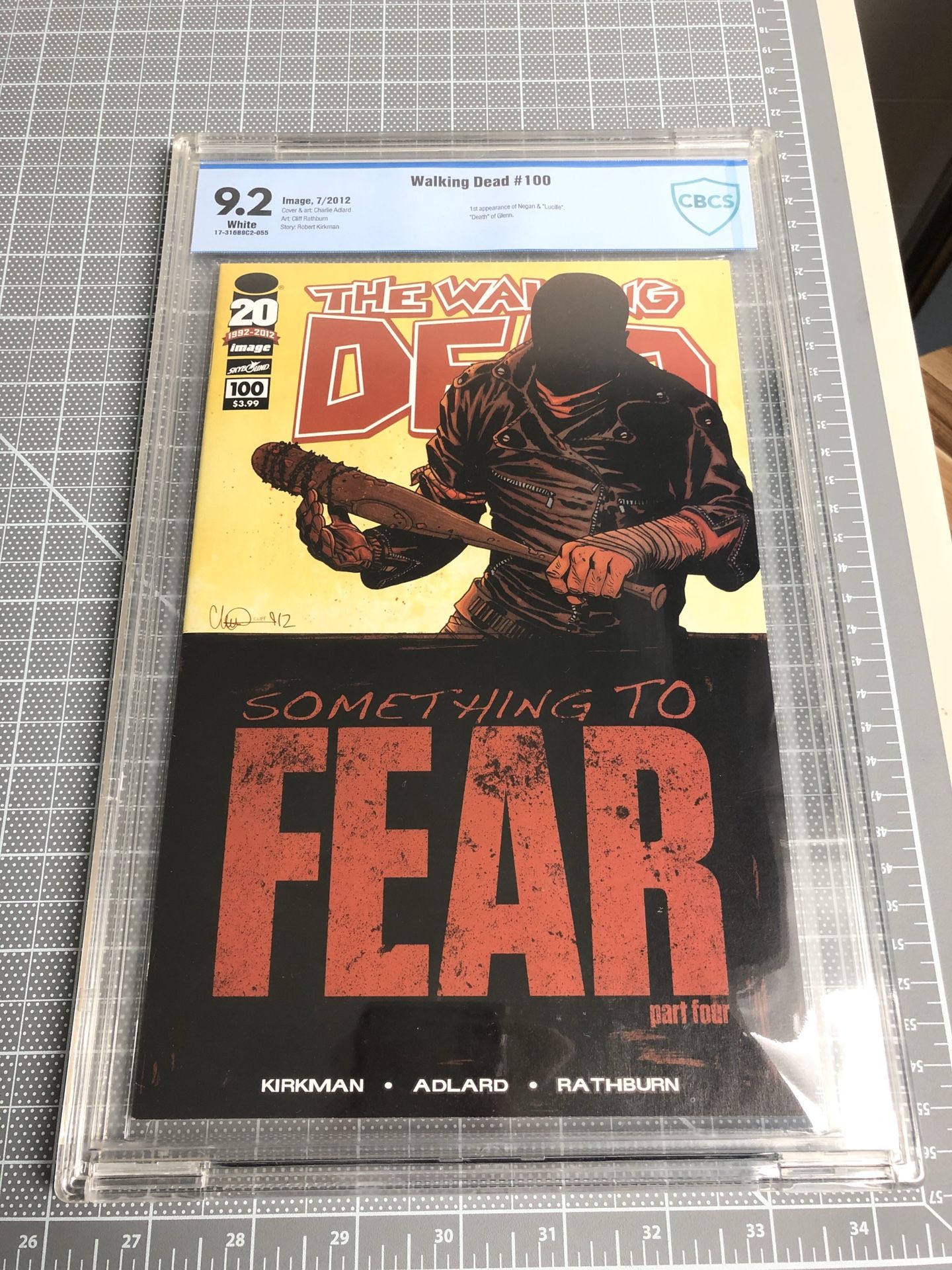 Walking Dead issue 100, 1st print