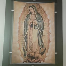 Praying Guadalupe picture