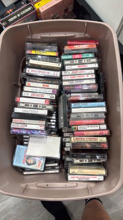 Assortment Tape & CD's