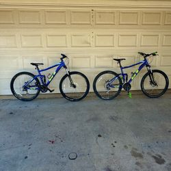 GT Verb Sport like new mountain bike set of 2 identical medium and large frames 27.5 ready to ride