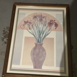 Big Flower painting