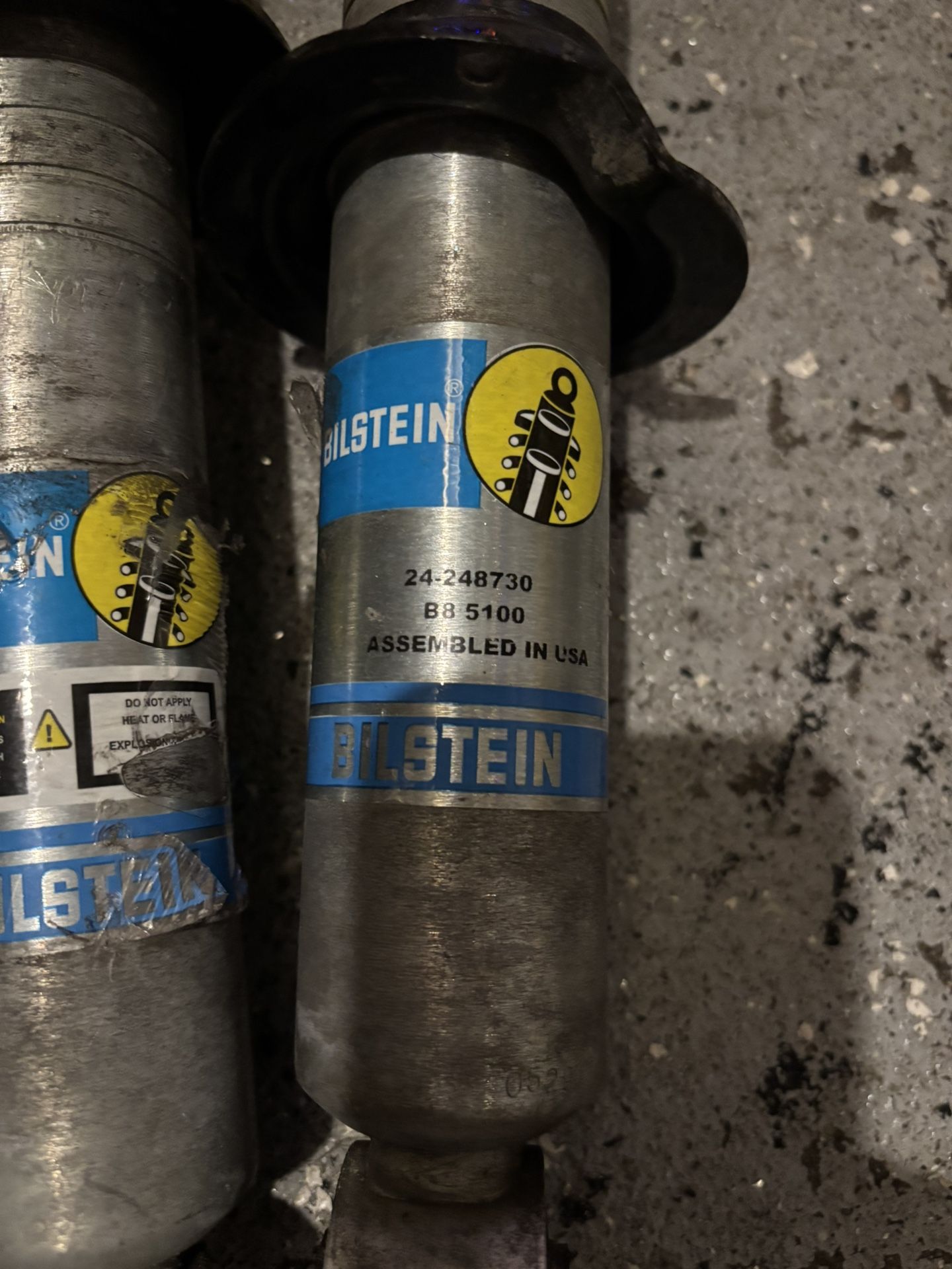 Bilstein B8 5100 Front shocks