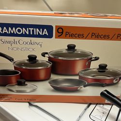 Tramontina Red Pan set 