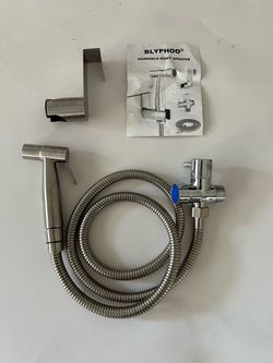New- BLYPHOO Premium Stainless Steel Handheld Bidet Sprayer for Toilet.