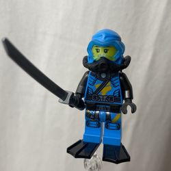 LEGO Minifigure njo0703 Nya Seabound Scuba Gear 2021 Ninjago (Rare Collectors Item!)