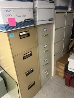 Filing Cabinets For Sale- Free