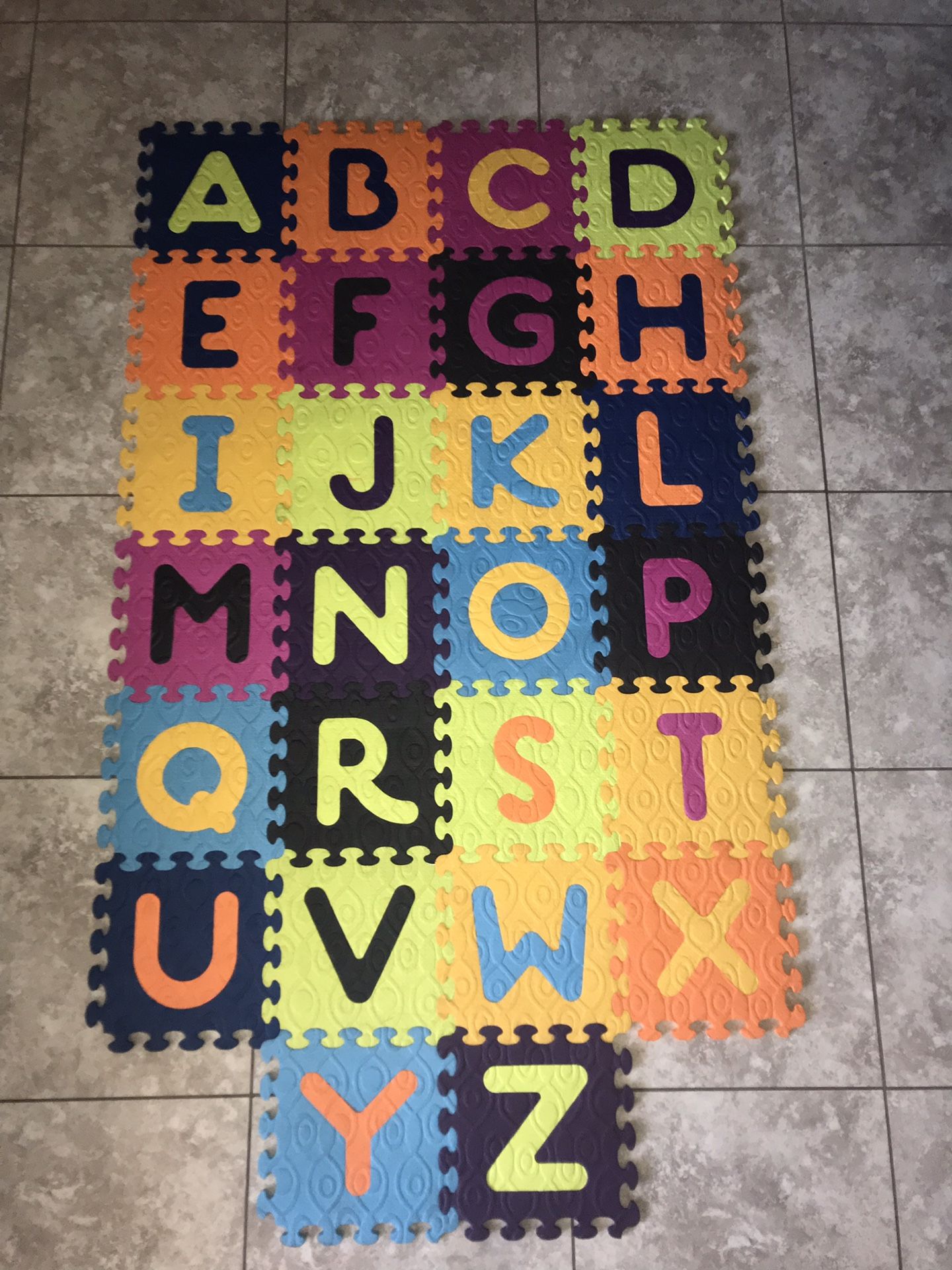 B. toys Beautifloor Alphabet Foam Tiles