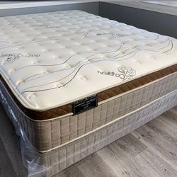 King Organic Cloud Edition Europillow Top 12inch Matres!!