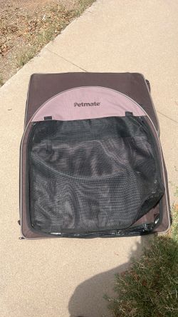 Permate Portable Dog Kennel Lays Flay To Store 