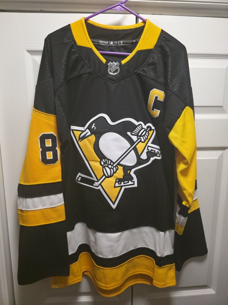 Men's NHL Penguins Crosby Jersey