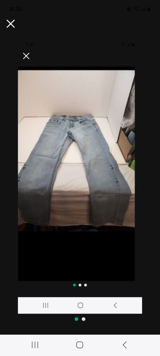 Levi's Boys Slim Fit 511 Size 10 Reg W25 L26-NEW