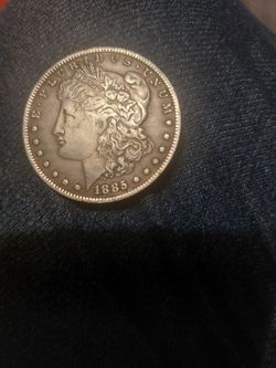 1885 Morgan Silver Dollar