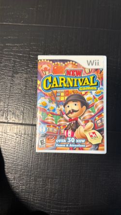 New carnival games for Wii