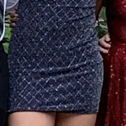 Homecoming Black Sparkly Mini