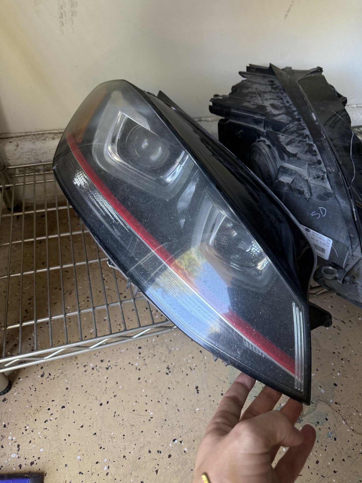 Mk7 Gti Lighting Package Headlight Front Right