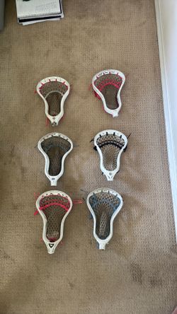 6 Lacrosse Heads For Sale