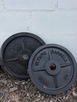 45lbs cast iron